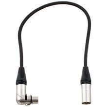 pro snake XLR Patch Angled female 0.5m