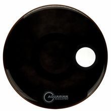 Aquarian 20" Regulator Black Bass Drum