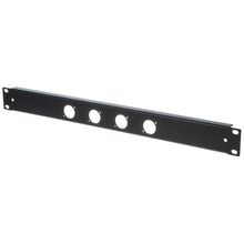 Thon Rack Panel 1U 4XLR 90°