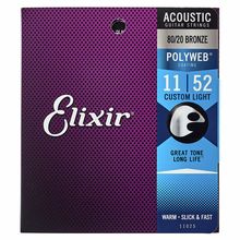 Elixir Polyweb Custom Light Acoustic