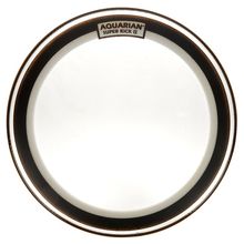 Aquarian 22" Super Kick II Clear Bass