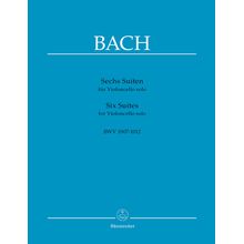 Bärenreiter Bach Sechs Suiten BWV1007-1012