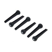 Harley Benton Bridge Pin Set Black Dot
