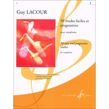 Editions Billaudot 50 Etudes Faciles 1 Saxophon