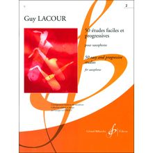 Editions Billaudot 50 Etudes Faciles Sax 2