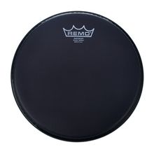 Remo 12" Emperor Black Suede