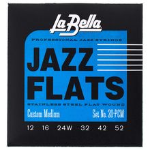 La Bella 20-PCM Jazz Flats FWSS
