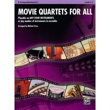 Alfred Music Publishing Movie Quartets for All Trump.
