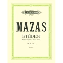 Edition Peters Mazas Etüden op.36 Heft 1