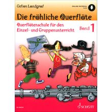Schott Die fröhliche Querflöte 1 + CD