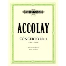 Edition Peters Accolay Concerto Nr.1 Violin