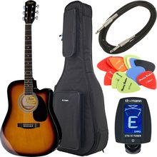 Fender Squier SA-105CE SB Bundle