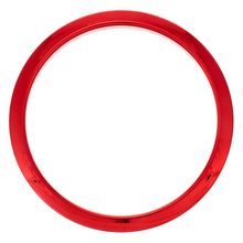 Bass Drum O's 6" Red Chrome round HCR6