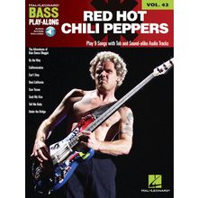 Hal Leonard Bass Play-Along Chili Peppers