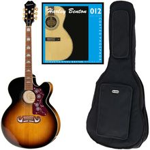 Epiphone EJ-200CE VS Bundle