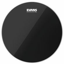Evans 18" Black Chrome Tom