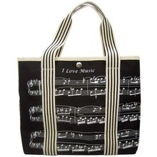 Music Sales Canvas Tote Bag Sheet Music