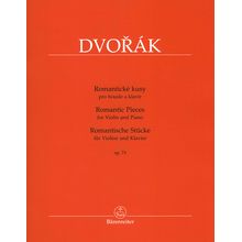 Bärenreiter Dvorak Romantische Stücke