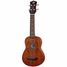 Luna Guitars Uke Tribal Turtle Soprano Pack