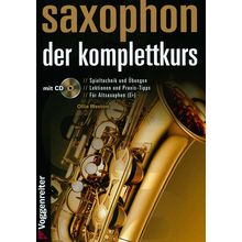 Voggenreiter Saxophone Der Komplettkurs