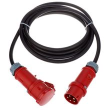 Stairville CEE RubberCable 32A 6,0mm² 5m