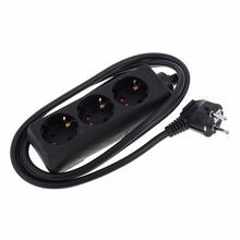 Stairville Power Split 3 Way BK