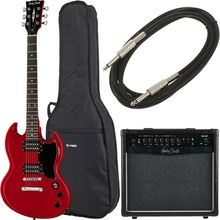 Harley Benton DC-200 CH Student Serie Bundle