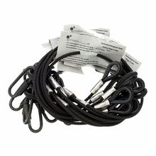 Stairville Safety Set 60cm/4mm Bk 10pcs