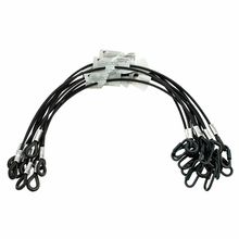 Stairville Safety Set 80cm/6mm Bk 10 pcs