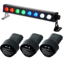 Varytec BAT.BAR 8 RGBW Bundle