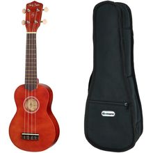 Harley Benton Ukulele UK-11DW Brown Bundle