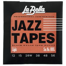 La Bella 800L Jazz Black Nylon L