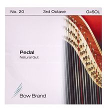 Bow Brand Pedal Natural Gut 3rd G No.20