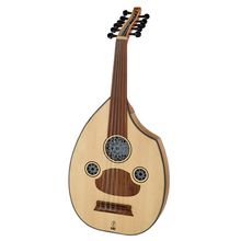 Saz TF1C Turkish Flat Oud Chestnut
