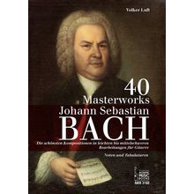 Acoustic Music Books 40 Masterworks J.S.Bach