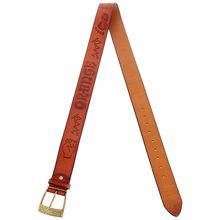 Orange Belt Brown with Logo