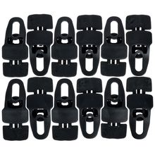 Holdon Midi Clip Black 12pcs Pack