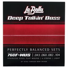 La Bella 760F-MUS Deep Talkin Bass
