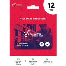 music2me Guitar Subscription 12 Mon.