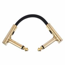 Harley Benton Pro-10 Gold Flat Patch Cable