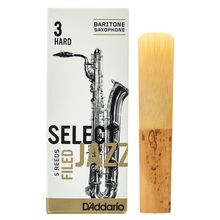 DAddario Woodwinds Select Jazz Filed Baritone 3H