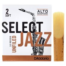 DAddario Woodwinds Select Jazz Unfiled Alto 2S