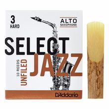 DAddario Woodwinds Select Jazz Unfiled Alto 3H