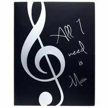 agifty Music Folder Silver