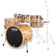 DW PDP CM7 Natural Lacquer
