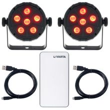 Fun Generation USB PartyPar 6 RGB Bundle