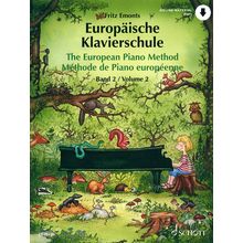 Schott Europäische Klavierschule 2+CD