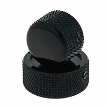 Allparts Stacked Pot Knob Set BK