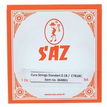 Saz CTB18C Cura Standard Strings