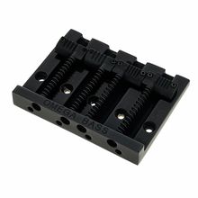 Allparts Omega Bass Bridge 4 Grooved BK